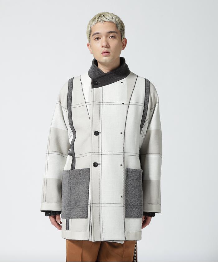 イレニサ　メルトンコート イレニサ メルトンコート IRENISA】S-less coat. | IDIOME lab