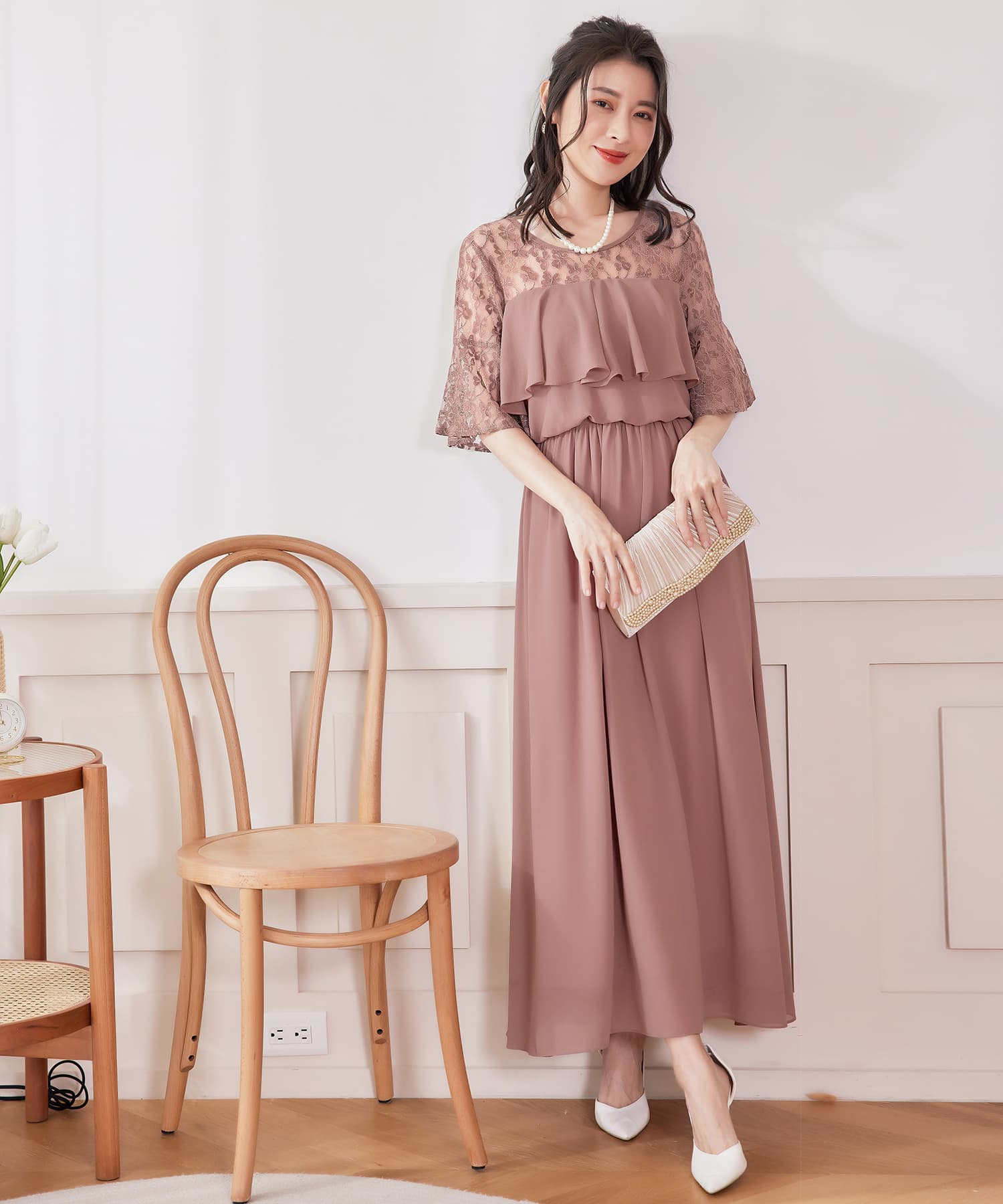 ワンピース・ドレス(ピンク・桃色)のファッション通販 - MAGASEEK