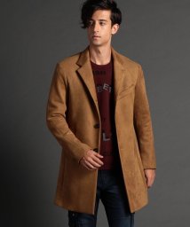 NICOLE CLUB FOR MEN(ニコルクラブフォーメン)/【22年モデル】スウェード調アラカルトコート/15キャメル