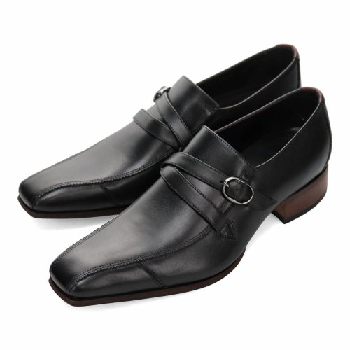 キャサリンハムネットロンドン KATHARINE HAMNETT LONDON　ロングノーズ モンクストラップ ドレスカジュアルシューズ　31693 LONDON　ロングノーズ キャサリンハムネットロンドン モンクストラップ KATHARINE HAMNETT ドレスカジュアルシューズ　31693 B1505347439(11550円)