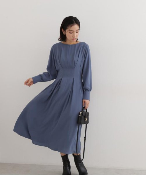 ウエストタックフォルムワンピース ナチュラルビューティーベーシック Natural Beauty Basic Magaseek