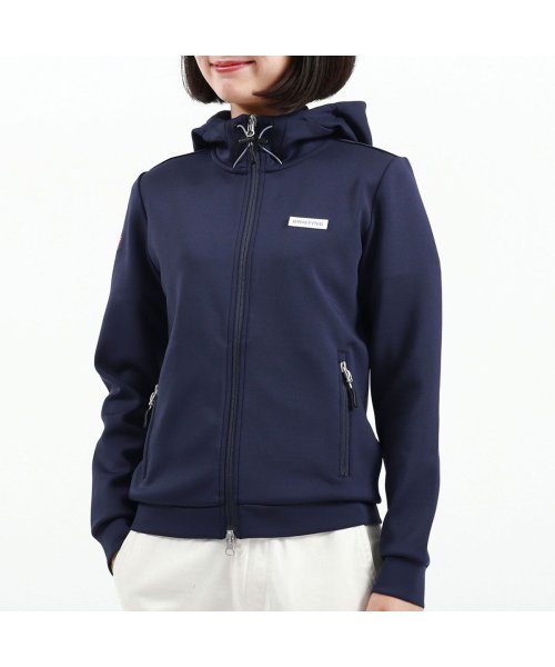 BRIEFING GOLF(ブリーフィング ゴルフ)/【日本正規品】ブリーフィング ゴルフ ウェア BRIEFING GOLF WOMENS 3D LOGO PARKA パーカー ジップアップ BBG223W03/ネイビー