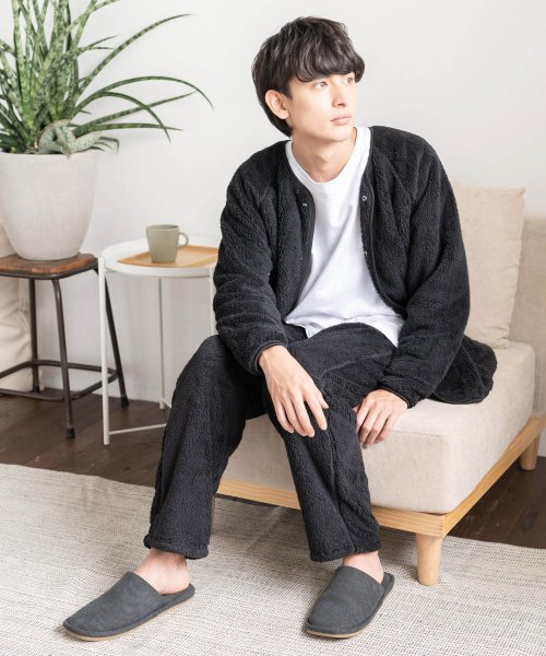 シープボアセットアップ ワンマイル 部屋着 メンズ レディース スナップジャケット カーディガン 長袖 イージーパンツ カジュアル ビッグシルエット テレワーク ロッキーモンロー Rocky Monroe Magaseek シープボアセットアップ ワンマイル 部屋着 メンズ レディース スナップジャケット カーディガン 長袖 イージーパンツ カジュアル ビッグシルエット テレワーク ロッキーモンロー Rocky Monroe Magaseek