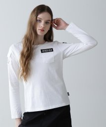 AVIREX(AVIREX)/FATIGUE L/S T－SHIRT/ ファティーグロングスリーブTシャツ/ホワイト