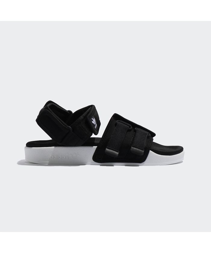 アディダス ADILETTE SANDAL 4.0 ユニセックス ブラック 27.5cm 【adidas】