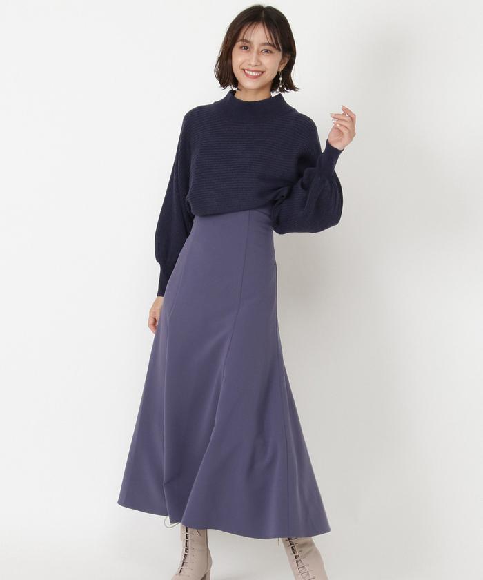 □ハイネックプルオーバー+ワンピースセット(504965769) | アンド