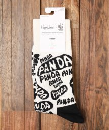 ar/mg(エーアールエムジー)/【66】【14221007， 14221014， 14221008， 14221011， 14221010】【HAPPY SOCKS】WWF(世界自然保護基金)/ホワイト