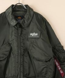 ALPHA INDUSTRIES(アルファインダストリーズ)/【ALPHA】 アルファ CWU－45/P フライトジャケット 2030－4/オーバーサイズ/ミリタリー/アメカジ/定番/チャコールグレイ