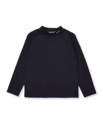 BeBe(ベベ)/コットン スムース チビ ハイネック Tシャツ (100~150cm)/ブラック