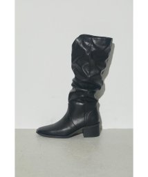 LAGUA GEM(ラグアジェム)/BUNCHED LONG BOOTS/BLK