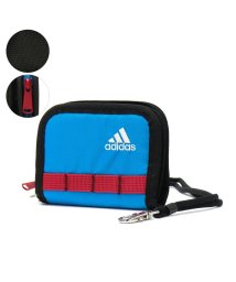 adidas/アディダス 二つ折り財布 adidas 二つ折り コンパクト 財布 ミニ財布 小銭入れあり スポーティ 小さい 軽量 子供用 キッズ ジュニア 63473/504991461