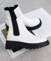 SFW/5cmヒール レディース 韓国ファッション ワンピース 靴 チェルシーブーツ 厚底ブーツ☆9082/504991602