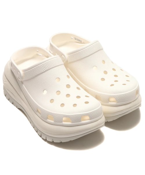 crocs(クロックス)/クロックス クラシック メガ クラッシュ クロッグ/ホワイト