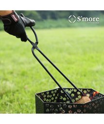 S'more/【S'more / Fire tongs スモアの薪ハサミ 】薪バサミ 火ばさみ 薪ばさみ 鉄 キャンプ 火バサミ 薪つかみ 焚き火 トング 炭ばさみ ファイヤ/504991972