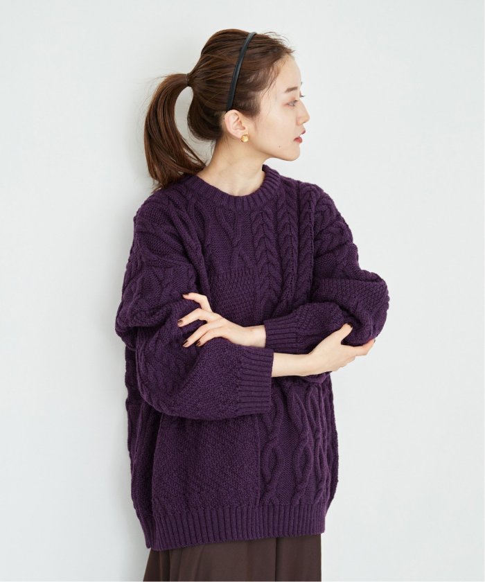 Oldderby Knitwear】アランケーブルニット(504992167) | イエナ(IENA