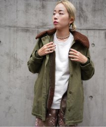 AVIREX(AVIREX)/MULTI DECK JACKET WITH BOA VEST/ マルチデッキジャケットウィズボアベスト/オリーブ