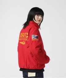 AVIREX(AVIREX)/USMC UTILITY PADDING JACKET/ USMC ユーティリティーパディングジャケット/レッド