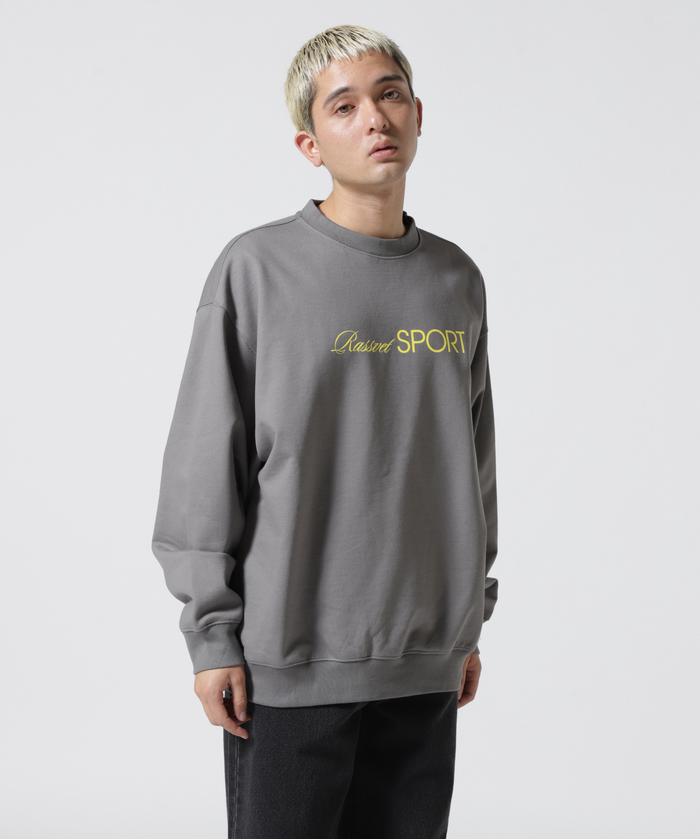 RASSVETPACCBET/ラスベート/SPORT SWEATSHIRT/ロゴ