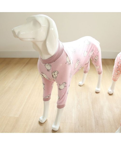 HAPPY DOG!!(はっぴーDOG！！)/犬 服 犬服 犬の服 大型犬 つなぎ ロンパース カバーオール半袖 長袖 【秋 冬 秋冬 秋服 冬服 秋物 冬物 冬用】/パープル