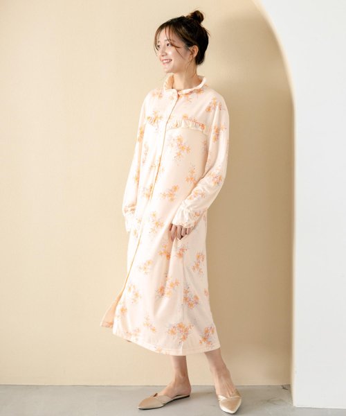 セール フランデランジェリー Fran De Lingerie Tororelax とろリラロングワンピースパジャマ Magaseek