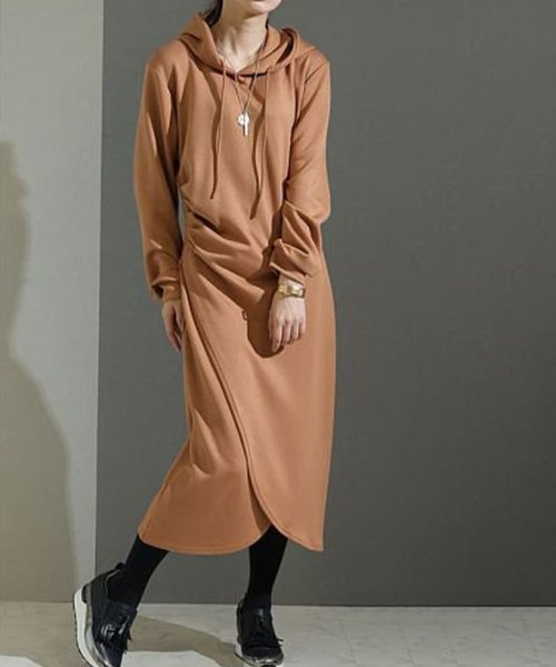 スウェットパーカーワンピース サワアラモード Sawa A La Mode Magaseek