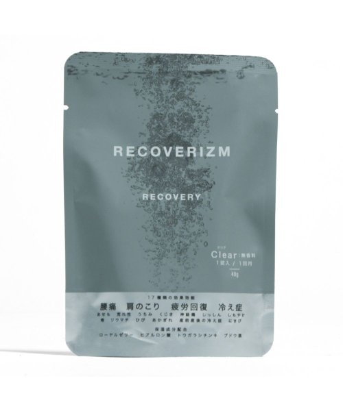 RECOVERIZM(リカバリズム)/RECOVERIZM 医薬部外品炭酸タブレット　CLEAR  クリア　1錠入/その他