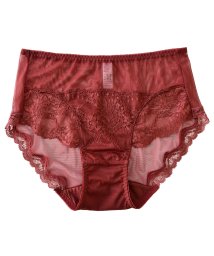 Lace Ladies(レースレディース)/シアーレースショーツレディース下着単品/レッド