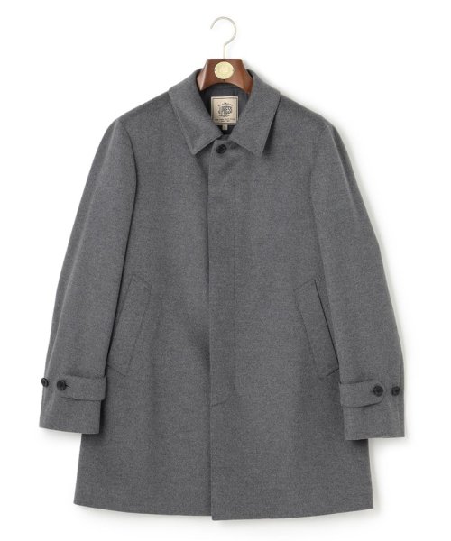 ウールカシミヤビーバーステンカラーコート 