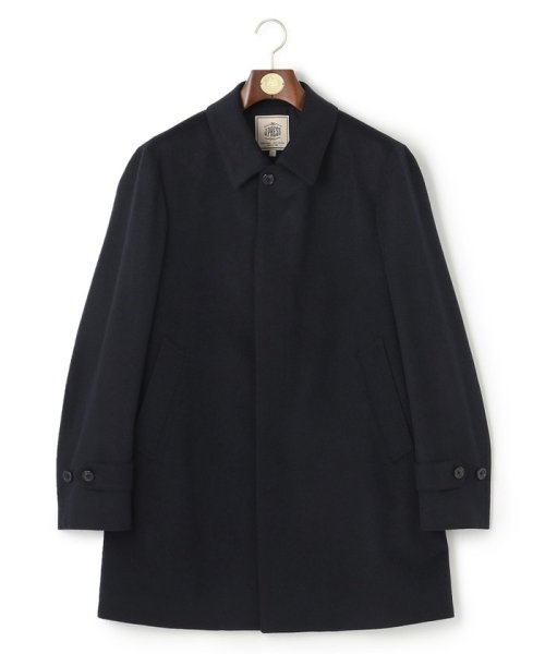 ウールカシミヤビーバーステンカラーコート 