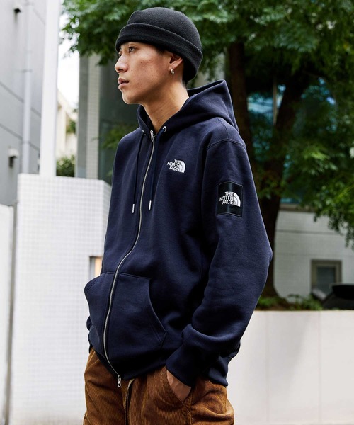 メンズTHE NORTH FACE＊スクエアロゴフルジップ