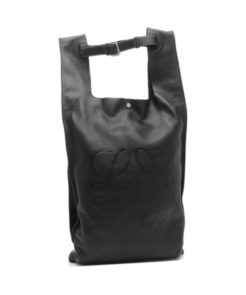 ロエベ トートバッグ ショッパー バックパック ブラック メンズ レディース LOEWE 31777AA90 1100 LOEWE ロエベ トートバッグ ショッパー バックパック ブラック メンズ レディース 31777AA90