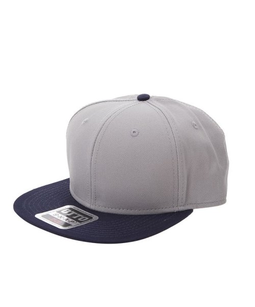 BACKYARD FAMILY(バックヤードファミリー)/オット OTTO #125－1038 Cotton Twill Round Flat Visor/ネイビー