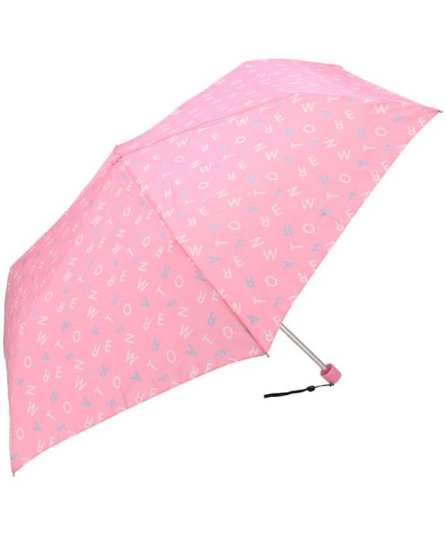 BACKYARD FAMILY(バックヤードファミリー)/キッズガール柄 三つ折 折りたたみ傘 50cm/ピンク