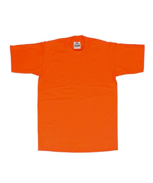 BACKYARD FAMILY(バックヤードファミリー)/PRO CLUB プロクラブ 101 半袖 クルーネック HEAVY WEIGHT Tシャツ/オレンジ