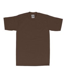 BACKYARD FAMILY(バックヤードファミリー)/PRO CLUB プロクラブ 101 半袖 クルーネック HEAVY WEIGHT Tシャツ/ブラウン