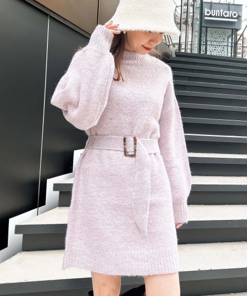 セール 共ベルト付ふわふわモックnニットワンピース イング Ingni Magaseek セール 共ベルト付ふわふわモックnニットワンピース イング Ingni Magaseek