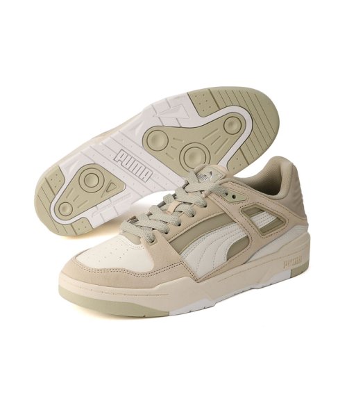 PUMA(プーマ)/ユニセックス スリップストリーム ミックス スニーカー/MARSHMALLOW-PEBBLEGRAY-PUTTY