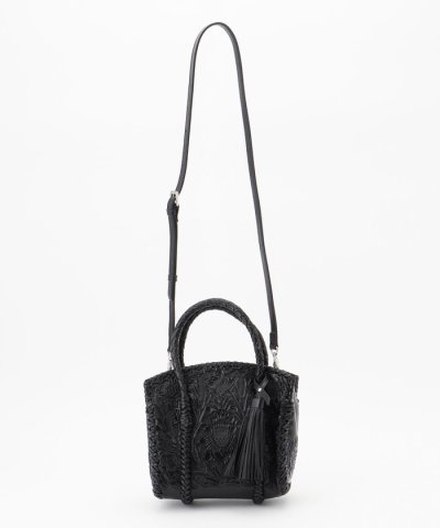 Lace－up handbag