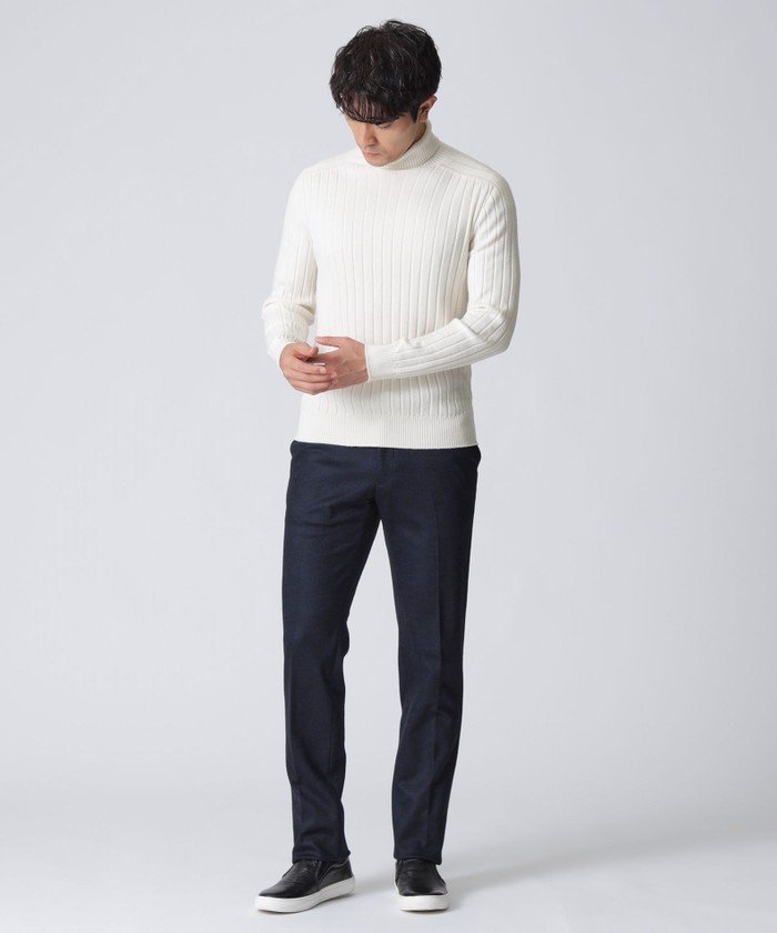 ホールガーメントタートルネックニット(504937742)｜HANKYU MEN