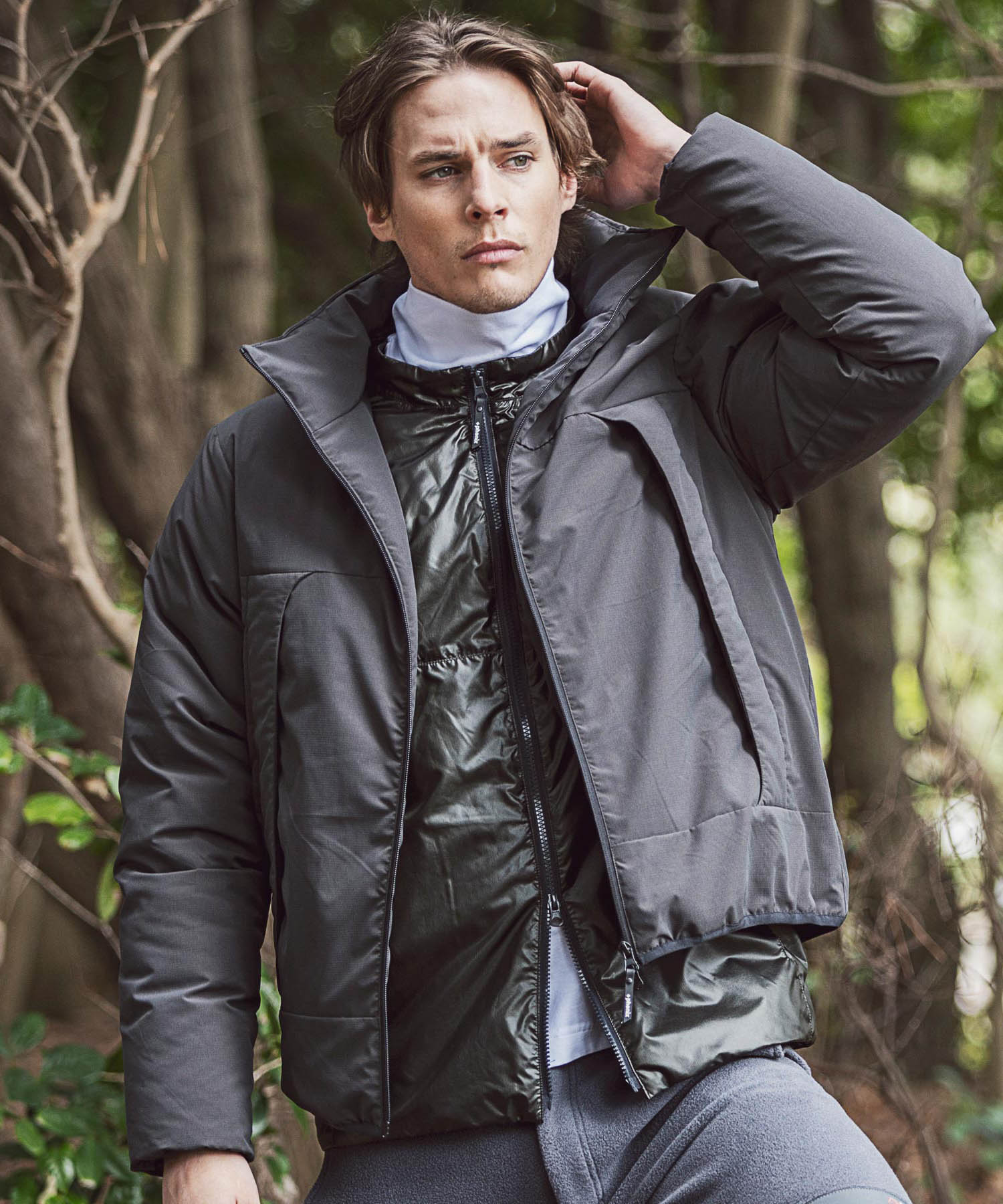 セール】+phenix(プラスフェニックス)Ripstop Padded Blouson リップス