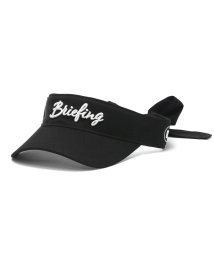 BRIEFING GOLF(ブリーフィング ゴルフ)/【日本正規品】 ブリーフィング ゴルフ サンバイザー BRIEFING GOLF WOMENS RIBBON VISOR 帽子 BRG223W62/ブラック