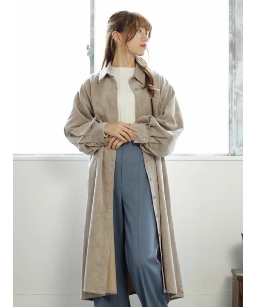 セール コーデュロイバルーン袖ワンピース ルディックパーク Ludic Park Magaseek