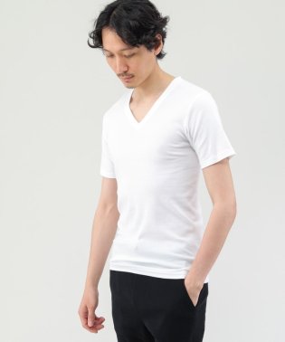 TAKEO KIKUCHI/【MADE IN JAPAN】ベーシック半袖VネックTシャツ/505003152