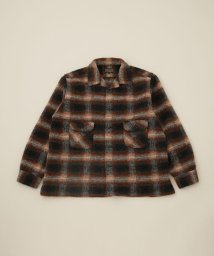 nano・universe(ナノ・ユニバース)/PENDLETON/別注Big Size OP Collar Gather SH/パターン1