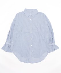 aimoha(aimoha（アイモハ）)/ボリューム袖シャツ/ブルー