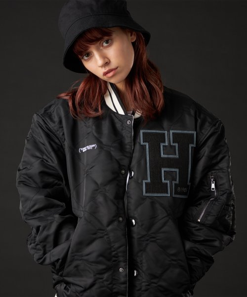 MONOCHROME CAPSULE COLLECTION モノクロームリバーシブルバーシティジャケット(504992137) | トミーヒルフィガー(TOMMY  HILFIGER) - MAGASEEK