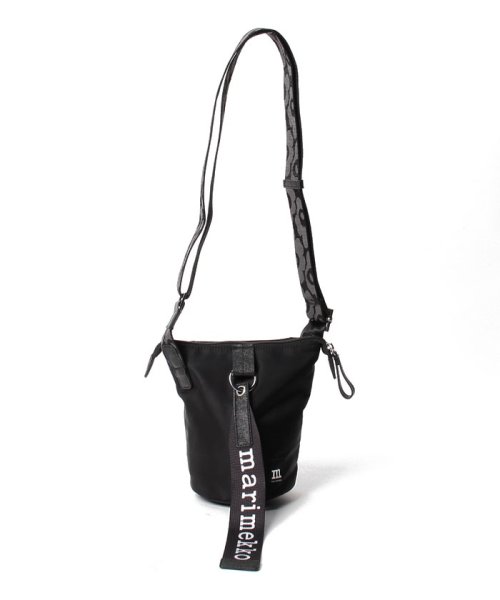 Marimekko(マリメッコ)/【marimekko】マリメッコ Essential Bucket Solid bagショルダーバッグ91201/ブラック