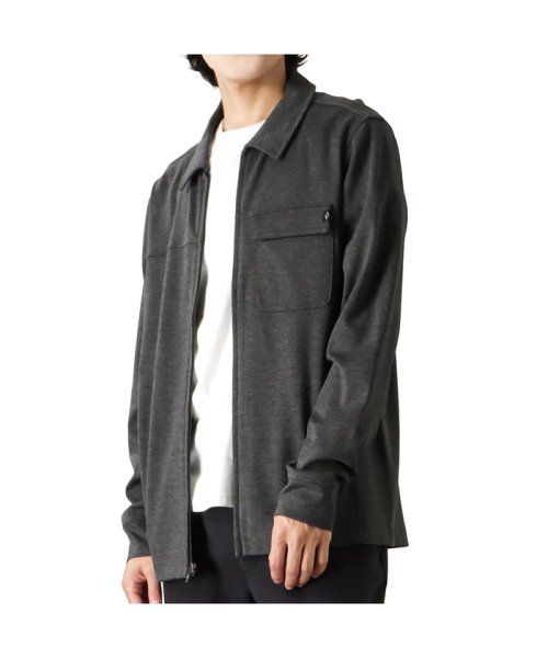 MAC HOUSE(men)(マックハウス（メンズ）)/SKECHERS スケッチャーズ SKECHERS GOKNIT ULTRA SHACKET MJA228A/グレー