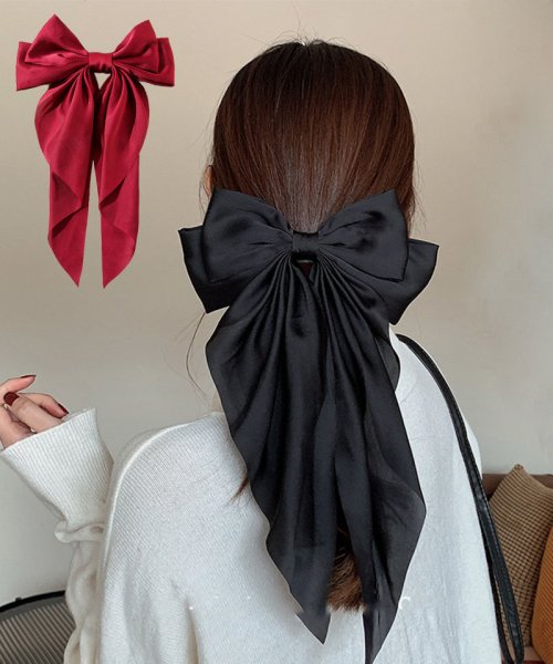セール リボンヘアアクセサリー 大きめ 髪飾り 大きい おしゃれ キッズ 大人 オシャレ 髪飾り 上品 パーティー飾り 卒業式 デート 結婚式 旅行 セイヘイショップ Seiheishop Magaseek