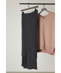 RIM.ARK(リムアーク)/2way knit SK/GRY